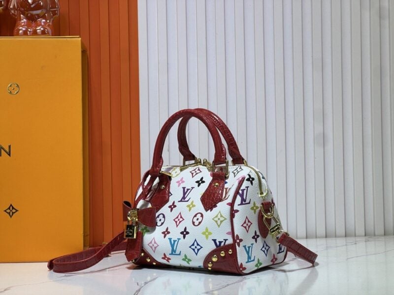 【AT11160】Louis Vuitton × 村上隆 レインボーSpeedyバッグ - アートとファッションの融合を体現 | Louis Vuitton Malletier
