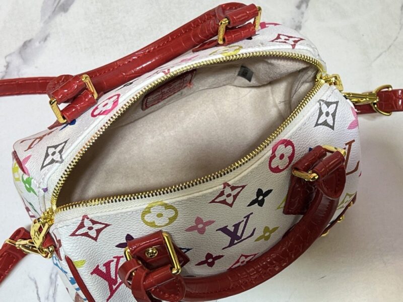 【AT11160】Louis Vuitton × 村上隆 レインボーSpeedyバッグ - アートとファッションの融合を体現 | Louis Vuitton Malletier