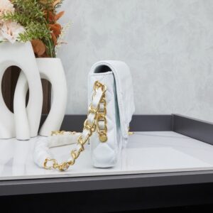 【AT11162】シャネル Paris Bag ブランド ホワイト エレガントな羊革バッグ | Chanel