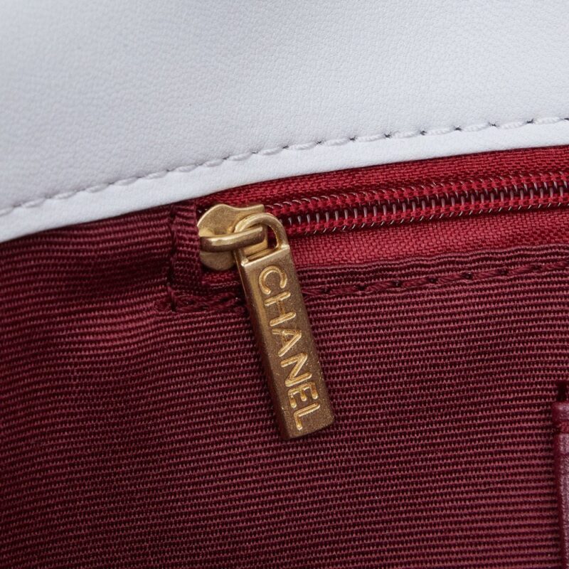 【AT11162】シャネル Paris Bag ブランド ホワイト エレガントな羊革バッグ | Chanel