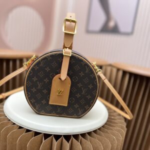 【AT11165】ルイ・ヴィトン PETITE BOITE CHAPEAU モノグラムキャンバス ラウンドバッグ | Louis Vuitton Malletier