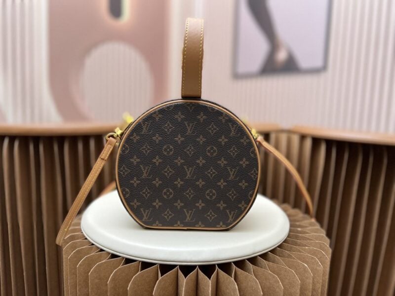 【AT11165】ルイ・ヴィトン PETITE BOITE CHAPEAU モノグラムキャンバス ラウンドバッグ | Louis Vuitton Malletier