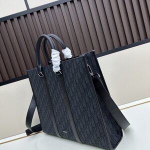 【AT11166】ディオールのクラシック東西風ハンドバッグ - Obliqueプリント 贅沢な東西風スタイル | Dior Paris