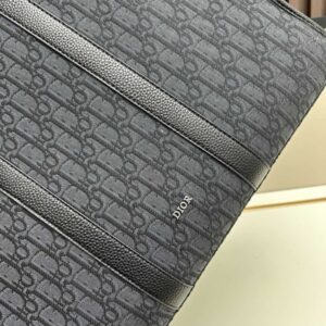 【AT11166】ディオールのクラシック東西風ハンドバッグ - Obliqueプリント 贅沢な東西風スタイル | Dior Paris