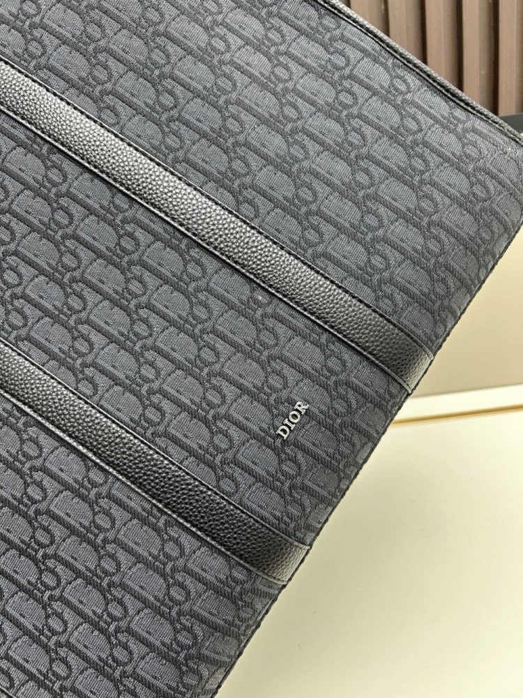 【AT11166】ディオールのクラシック東西風ハンドバッグ - Obliqueプリント 贅沢な東西風スタイル | Dior Paris