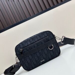 【AT11169】ディオール(Dior) ブラックシリーズ メンズショルダーバッグ 贅沢な都会の紳士品味をアピール | Dior Paris