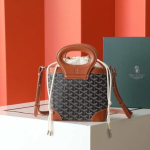 【AT11290】Goyard ゴヤール Beluga ミニバッグ - 高級感のある幾何学模様帆布バッグ | Goyard