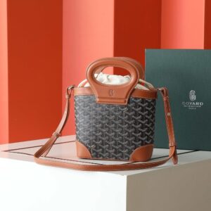 【AT11290】Goyard ゴヤール Beluga ミニバッグ - 高級感のある幾何学模様帆布バッグ | Goyard