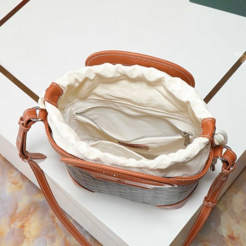 【AT11290】Goyard ゴヤール Beluga ミニバッグ - 高級感のある幾何学模様帆布バッグ | Goyard