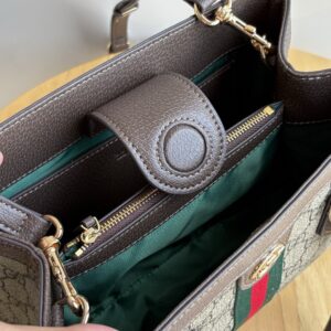 【AT11294】グッチ Ophidiaクラシックハンドバッグ - 都会の女性のためのラグジュアリーなファッションアイテム | Gucci