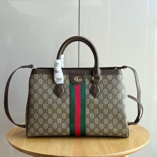 【AT11298】グッチ Ophidiaクラシックハンドバッグ - エレガントな女性のための贅沢なファッションアイテム | Gucci Italy