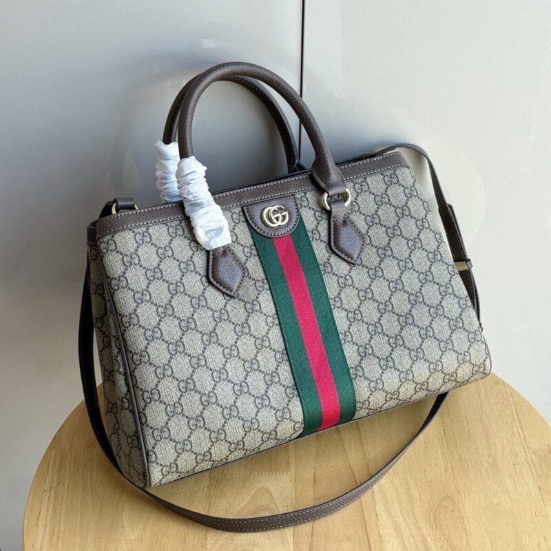【AT11298】グッチ Ophidiaクラシックハンドバッグ - エレガントな女性のための贅沢なファッションアイテム | Gucci Italy