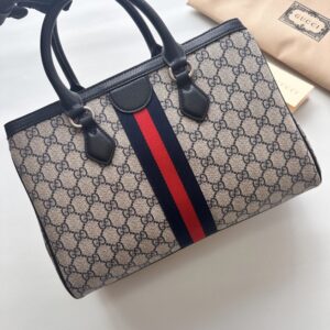 【AT11300】グッチOphidiaシリーズのクラシックトートバッグ、贅沢さとファッション性を存分に表現 | Gucci Firenze