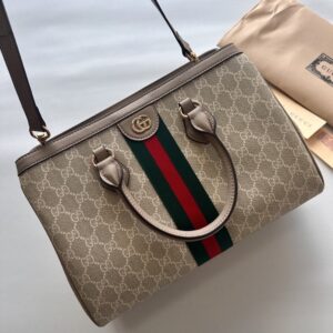 【AT11301】グッチ Ophidiaシリーズ中サイズ トートバッグ - 豪華さとファッション性を象徴する | Gucci Italy