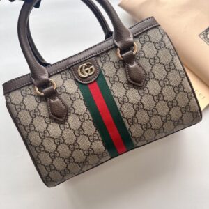 【AT11302】グッチ Ophidiaシリーズ GGモノグラムキャンバス小トートバッグ | Gucci Firenze