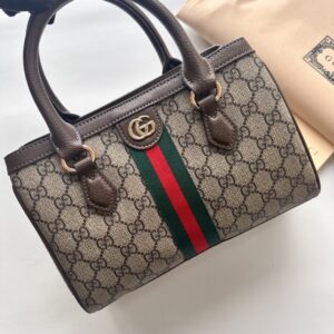 【AT11302】グッチ Ophidiaシリーズ GGモノグラムキャンバス小トートバッグ | Gucci Firenze