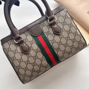 【AT11302】グッチ Ophidiaシリーズ GGモノグラムキャンバス小トートバッグ | Gucci Firenze