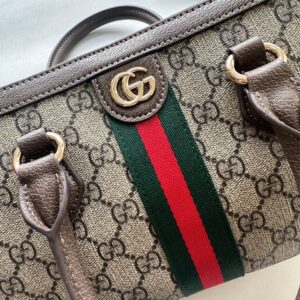 【AT11302】グッチ Ophidiaシリーズ GGモノグラムキャンバス小トートバッグ | Gucci Firenze
