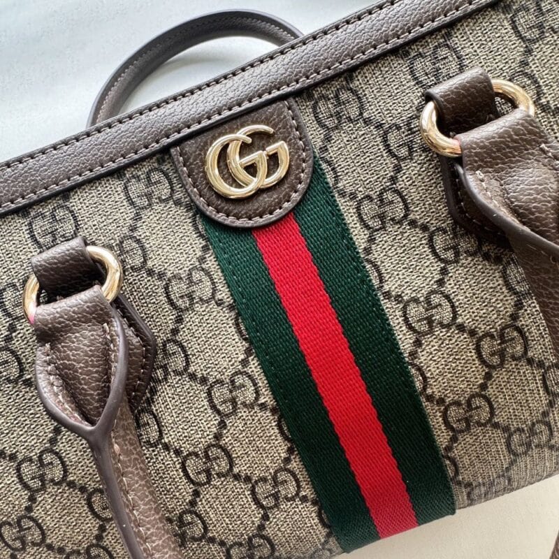 【AT11302】グッチ Ophidiaシリーズ GGモノグラムキャンバス小トートバッグ | Gucci Firenze