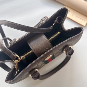【AT11302】グッチ Ophidiaシリーズ GGモノグラムキャンバス小トートバッグ | Gucci Firenze