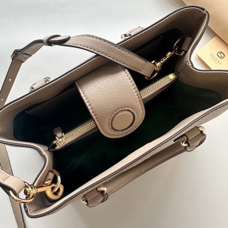 【AT11303】グッチ Ophidiaコレクション ハンドバッグ - 豪華なGGキャンバスとレザー素材、都市女性のための多目的バッグ | Gucci Firenze