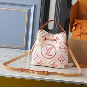 【AT11307】ルイ・ヴィトンNéonoé BBハンドバッグ - 贅沢なMonogram Tiles柄とパステルカラーが魅力的 | Louis Vuitton