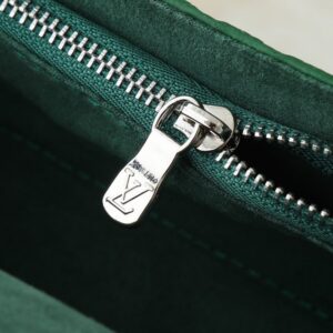 【AT11322】ルイ・ヴィトン 翠緑色のクラシックなスチーマーミニハンドバッグ | LV