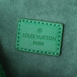 【AT11322】ルイ・ヴィトン 翠緑色のクラシックなスチーマーミニハンドバッグ | LV