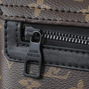 【AT11332】ルイ・ヴィトン Monogramシリーズ ブラックレザーショルダーバッグ | LV