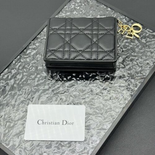 【AT11341】クリスチャン・ディオール ラムスキンカードケース | Christian Dior
