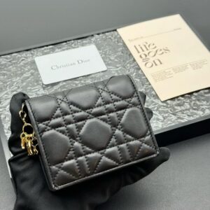 【AT11341】クリスチャン・ディオール ラムスキンカードケース | Christian Dior