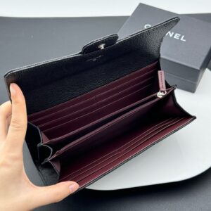 【AT11345】シャネルクラシックキャビアレザーウォレット - CHANEL Classic Caviar Leather Wallet | Chanel Paris