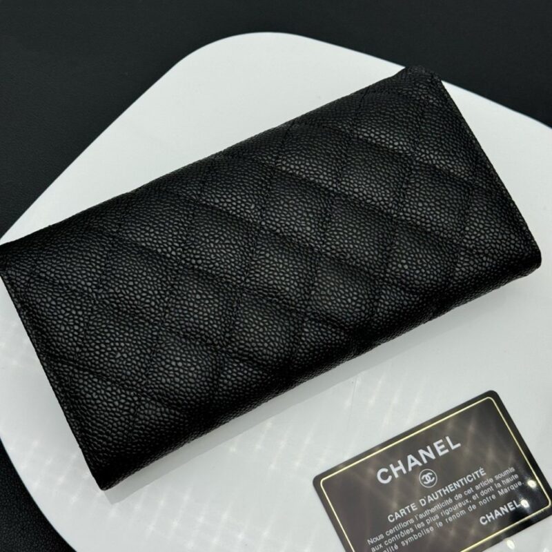 【AT11345】シャネルクラシックキャビアレザーウォレット - CHANEL Classic Caviar Leather Wallet | Chanel Paris