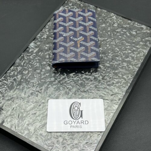 【AT11348】Goyardサンピエールシリーズ 軽量多機能財布 ネイビーブルー 繊細なデザイン | Goyard Paris