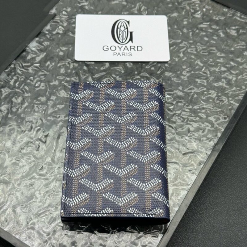 【AT11348】Goyardサンピエールシリーズ 軽量多機能財布 ネイビーブルー 繊細なデザイン | Goyard Paris
