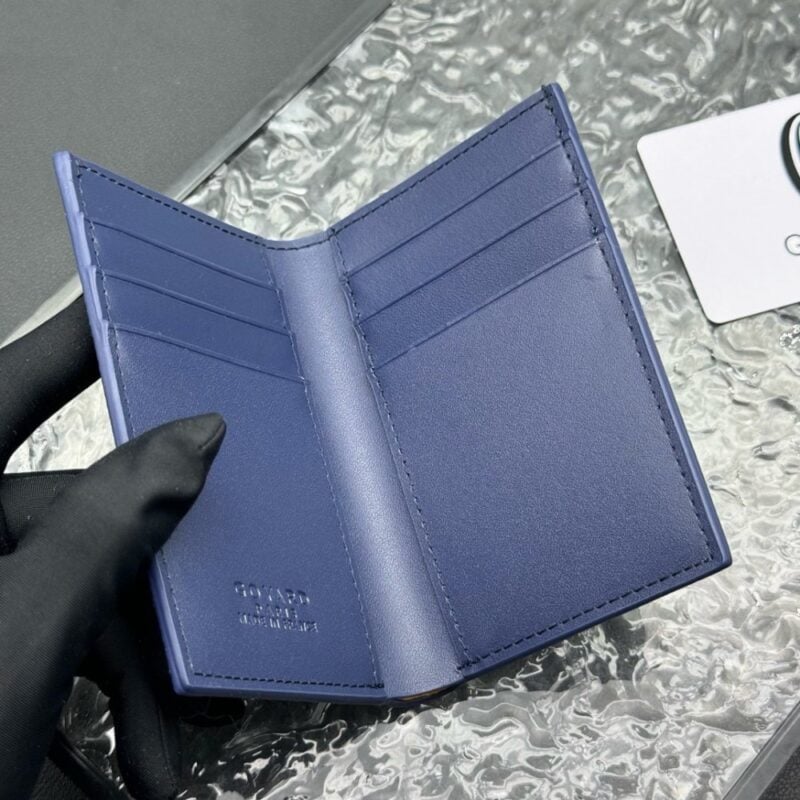 【AT11348】Goyardサンピエールシリーズ 軽量多機能財布 ネイビーブルー 繊細なデザイン | Goyard Paris