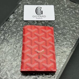【AT11349】ゴヤール Goyard Saint Pierreシリーズ カードケース - 鮮やかな赤色で個性と自信を表現 | Maison Goyard