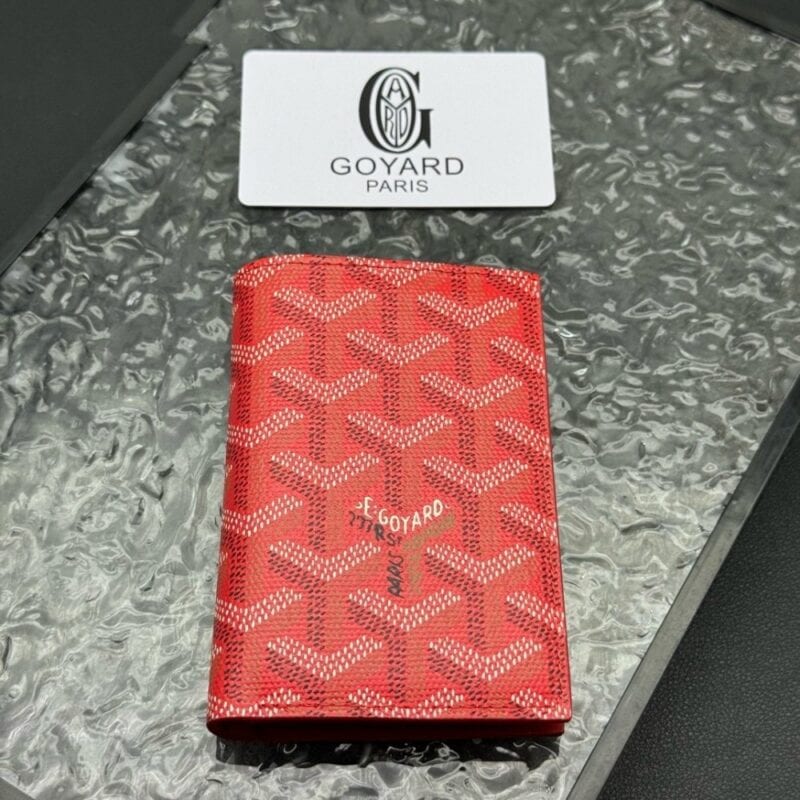 【AT11349】ゴヤール Goyard Saint Pierreシリーズ カードケース - 鮮やかな赤色で個性と自信を表現 | Maison Goyard
