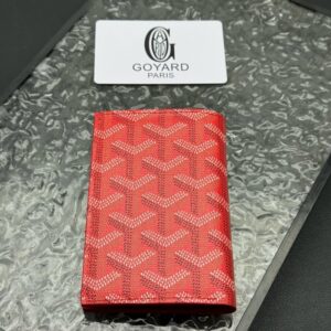 【AT11349】ゴヤール Goyard Saint Pierreシリーズ カードケース - 鮮やかな赤色で個性と自信を表現 | Maison Goyard