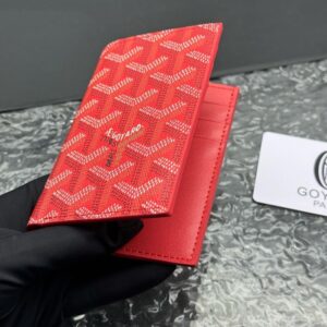 【AT11349】ゴヤール Goyard Saint Pierreシリーズ カードケース - 鮮やかな赤色で個性と自信を表現 | Maison Goyard