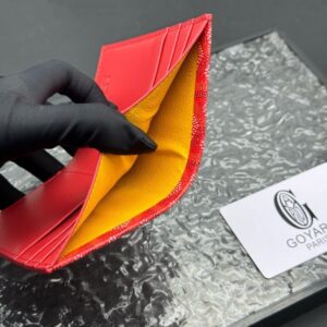 【AT11349】ゴヤール Goyard Saint Pierreシリーズ カードケース - 鮮やかな赤色で個性と自信を表現 | Maison Goyard