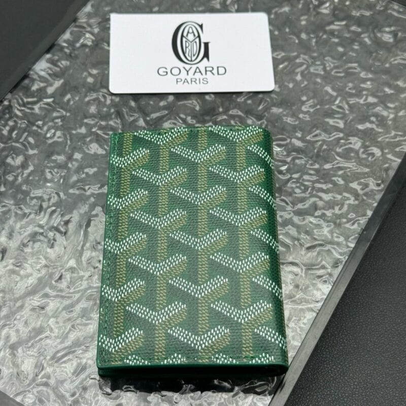 【AT11356】ゴヤール Goyard ルクソールウォレット - パリの贅沢な緑色の財布 | Maison Goyard