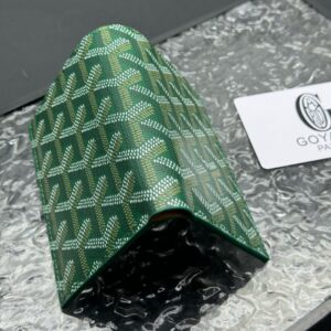【AT11356】ゴヤール Goyard ルクソールウォレット - パリの贅沢な緑色の財布 | Maison Goyard