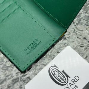 【AT11356】ゴヤール Goyard ルクソールウォレット - パリの贅沢な緑色の財布 | Maison Goyard