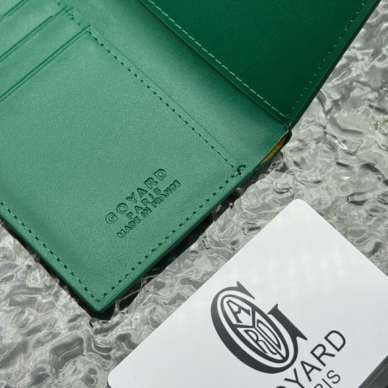 【AT11356】ゴヤール Goyard ルクソールウォレット - パリの贅沢な緑色の財布 | Maison Goyard