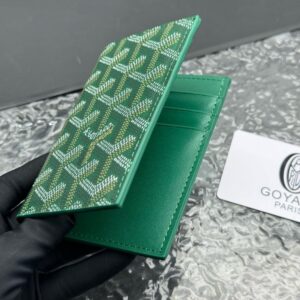 【AT11356】ゴヤール Goyard ルクソールウォレット - パリの贅沢な緑色の財布 | Maison Goyard
