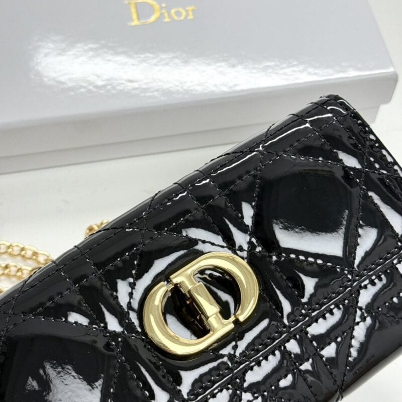 【AT11366】ディオール クラシックウォレット - ハイエンドなエナメルカウレザー製の豪華な財布 | Christian Dior