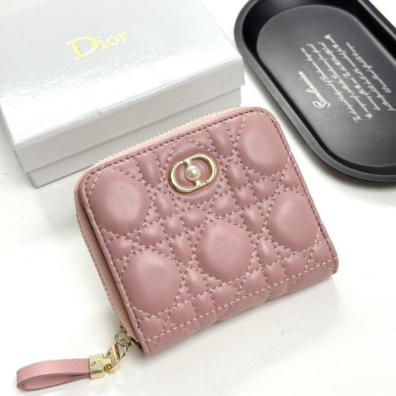 【AT11368】ディオールのダイヤモンド柄高級小さい財布、優雅さと品位を演出 | Dior