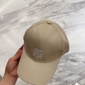 【AT11950】LOEWE（ロエベ）単色ベースボールキャップ - エレガントなファッションアイテム | Loewe