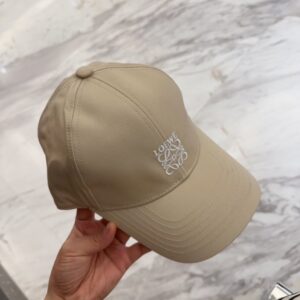 【AT11950】LOEWE（ロエベ）単色ベースボールキャップ - エレガントなファッションアイテム | Loewe